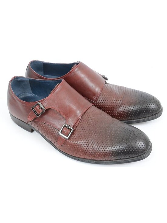 Vintage Foundry Co. Men\'s 9.5 Newport Monk Strap Ombre Leather Loafer Oxford main image 11
